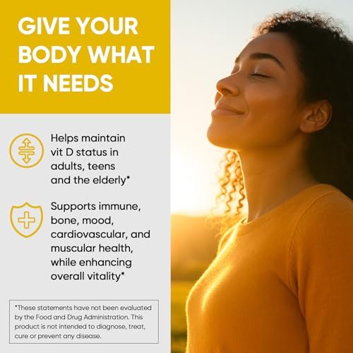 Venture Pal 5-in-1 Vitamin D3 10000 IE & K2 als MK-7 200mcg mit Magnesium, MCT-Öl, Zink – Zuckerfreies Vitamin-D-Liquid für maximale Aufnahme – Knochen-, Stimmungs- und Immununterstützung – 60 ml, 66 Tage
