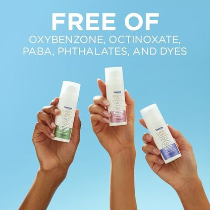 Coppertone Every Tone Invisible Finish Brightening UV Defense Gesichtssonnencreme SPF 60+ mit Niacinamid, Leicht, Klare Sonnencreme für alle Hauttöne, 1,7 Fl Oz Pumpflasche