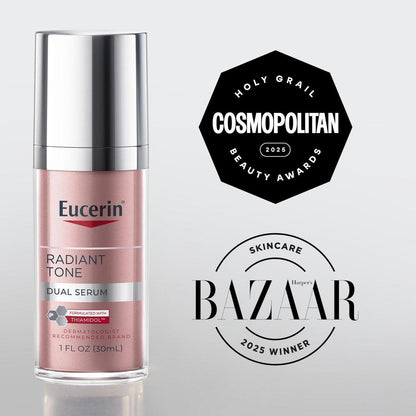 Eucerin Radiant Tone Dual Serum Dark Spot Corrector mit Thiamidol und Hyaluronsäure, 30 ml