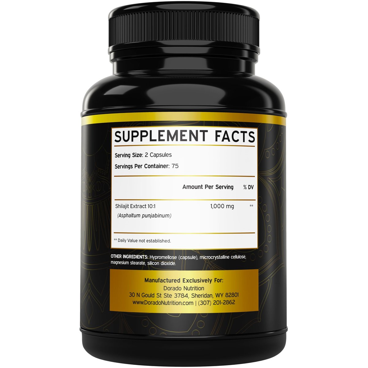 Shilajit Kapseln mit 85+ Spurenelementen (75-Tage-Vorrat, 1000 mg Extrakt pro Portion) – Himalaya-Shilajit für Männer & Frauen mit Fulvinsäure – Laborgeprüft, Vegan, USA-Herstellung