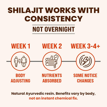 Natruveda Himalayan Shilajit Honey Sticks - 75%+ Fulvinsäure & Spurenelemente - Rohhonig, Safran & Shilajit-Harz - 10 Sticks