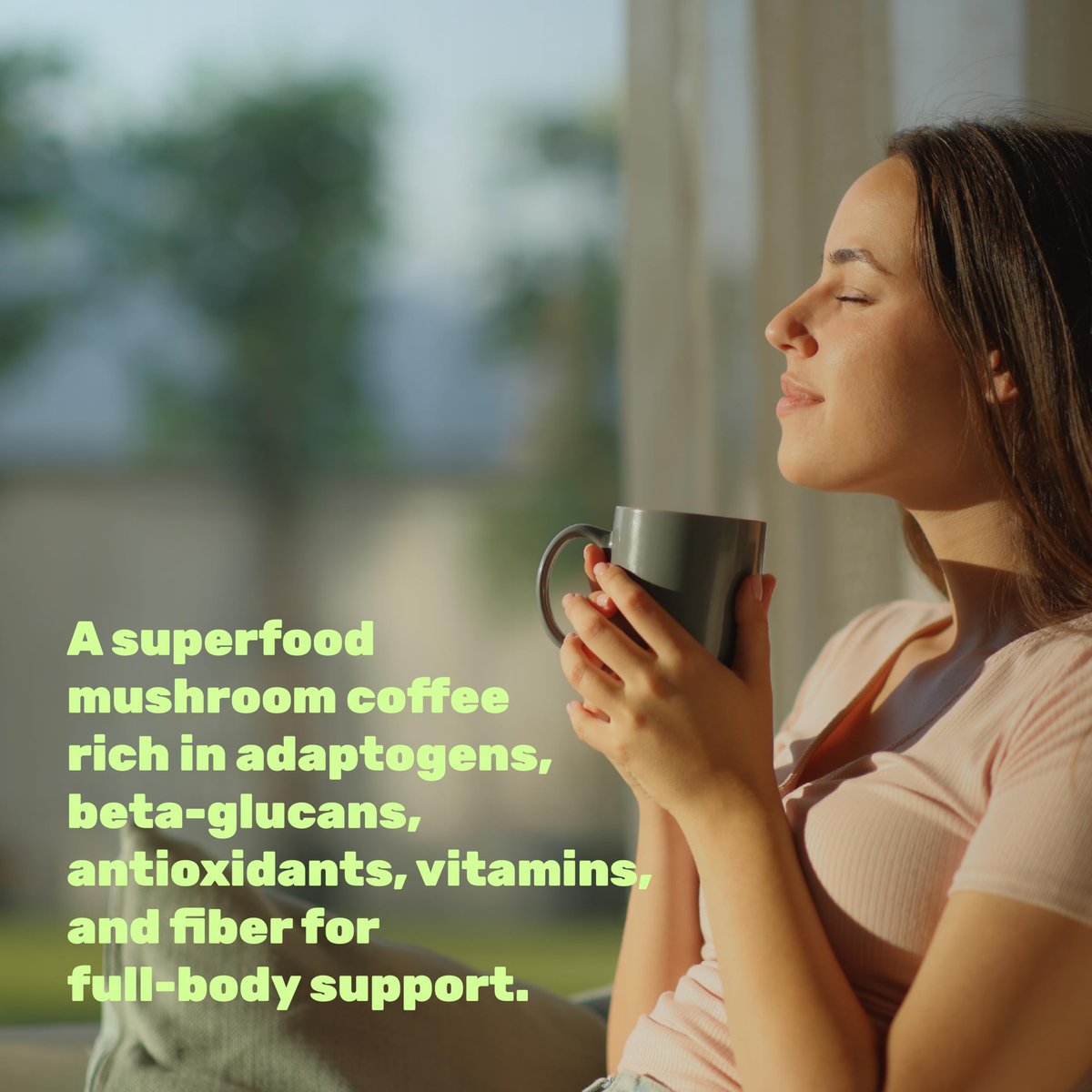 Bio Pilz Kaffee, 10oz – 10 Adaptogene Pilze mit Arabica Kaffee + MCT-Öl für glatten Geschmack – Truthahnschwanz, Löwenmähne, Cordyceps, Chaga, Reishi – Immun-, Energie- & Gehirnunterstützung