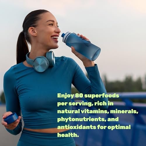 Nature’s Fruits & Veggies Supplement, 240 Veggie Kapseln – 80 Vollwert-Superfoods für das tägliche Gleichgewicht – 40 Früchte mit 40 Gemüse- und Grünpflanzen – Nicht-GVO, Glutenfrei