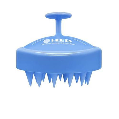 HEETA Shampoo Kopfhautbürste Massager für Haarwachstum, Schuppenentfernung & Peeling – Weiche Silikonborsten – Royal Blue