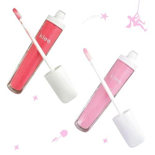 LunaStar Klee Lipgloss-Set für Kinder und Tweens – Sanft, ungiftig, hergestellt in den USA (Tahoe Interlude/Aspen Rhythm)