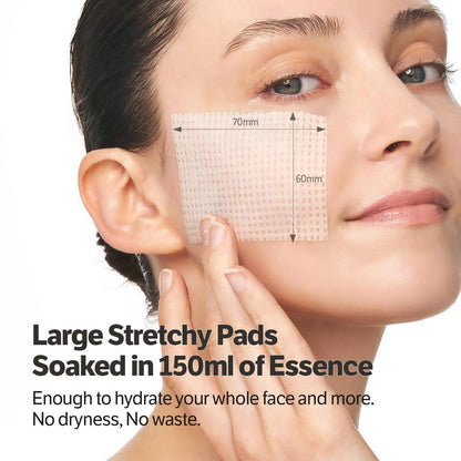 SUNGBOON EDITOR Deep Collagen Retinol Power Boosting Pads – Feuchtigkeits- und Anti-Aging-Pads für trockene Haut, 100 Stück