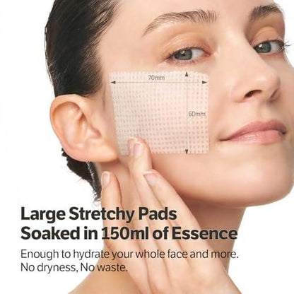 SUNGBOON EDITOR Deep Collagen Retinol Power Boosting Pads – Feuchtigkeits- und Anti-Aging-Pads für trockene Haut, 100 Stück