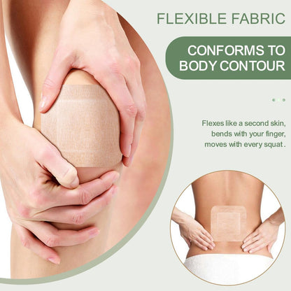 Hysimedy Silikonpflaster für empfindliche, fragile Haut 10x10 cm 15 Stück – Flexible, latexfreie, hypoallergene, atmungsaktive große Pflaster für Wunden – Schmerzfreies Entfernen für Senioren und Kinder