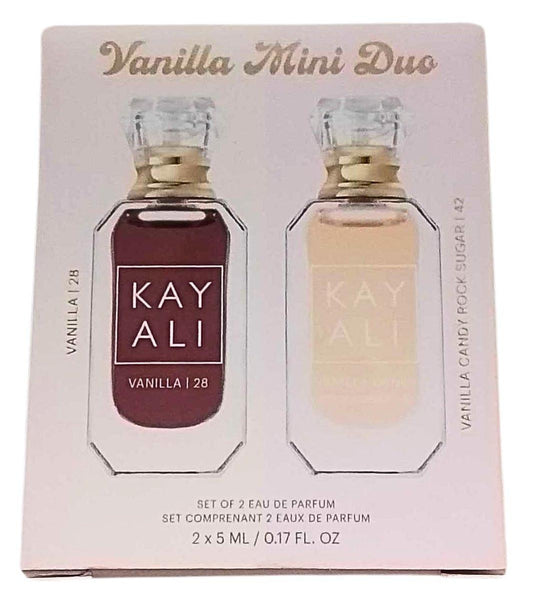 KAYALI Mini Vanilla Parfüm Duo Set 2 x 5 ml – Vanilla Candy Rock Sugar 42 & Vanilla 28 Eau de Parfum