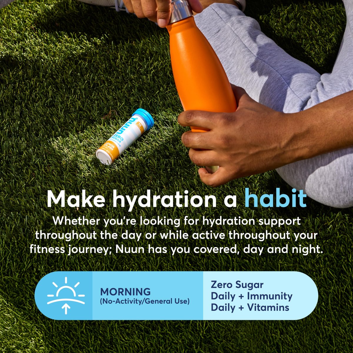 Nuun Zero Sugar Hydration Elektrolyt-Tabletten – Magnesium, Calcium, Kalium, Chlorid & Natrium, Leichte & Köstliche Fruchtgeschmacksrichtungen, Ohne Zucker, Glutenfrei, Vegan, Mixed Berry 4er-Pack (40 Portionen Gesamt)