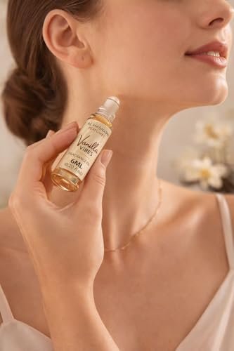 AL HASNAYN Vanilla Vibes Duftöl Roll-On Parfüm 6 ml – Alkoholfrei, Lang anhaltend, Geschenk für Damen und Herren