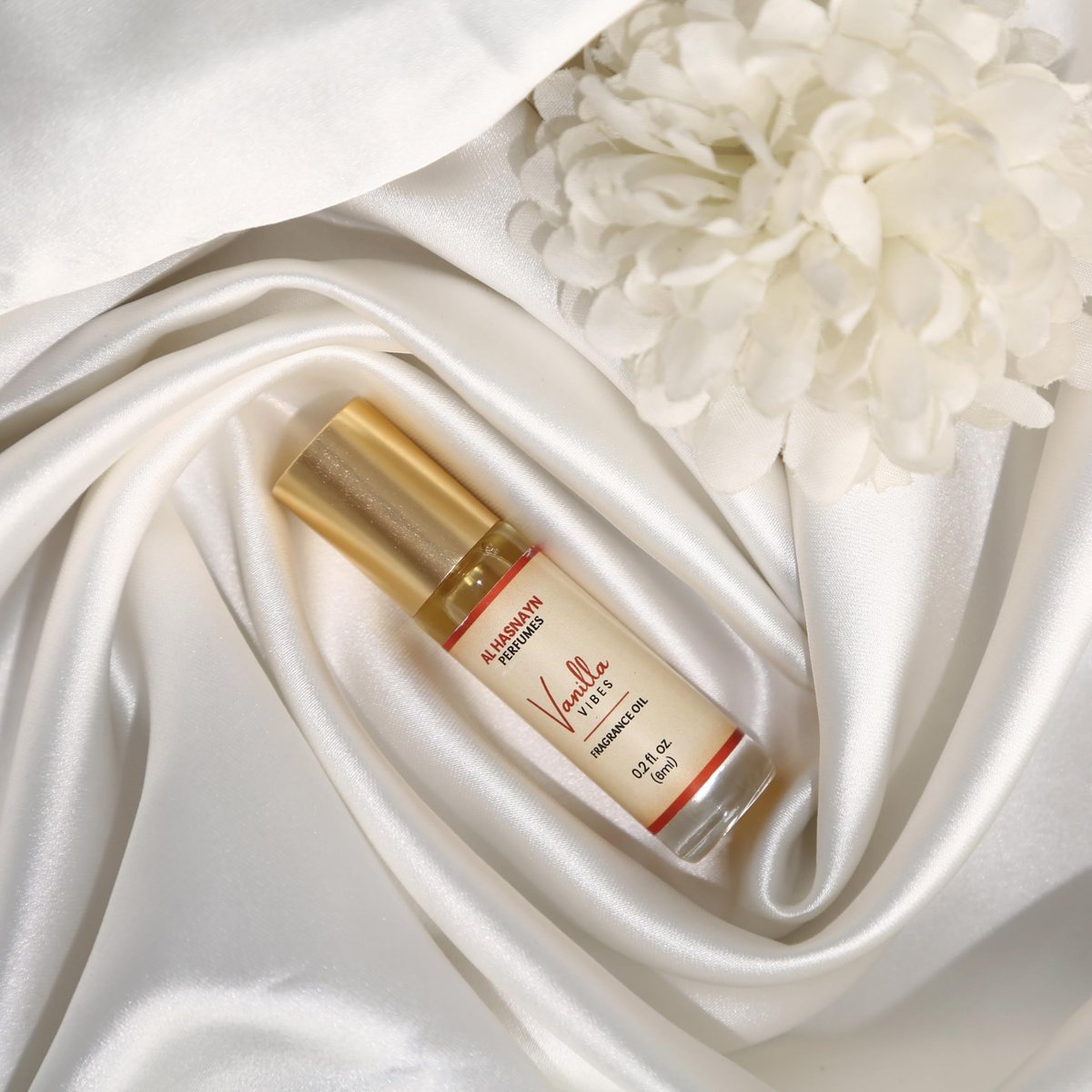 AL HASNAYN Vanilla Vibes Duftöl Roll-On Parfüm 6 ml – Alkoholfrei, Lang anhaltend, Geschenk für Damen und Herren
