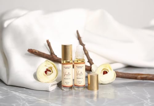 AL HASNAYN Vanilla Vibes Duftöl Roll-On Parfüm 6 ml – Alkoholfrei, Lang anhaltend, Geschenk für Damen und Herren