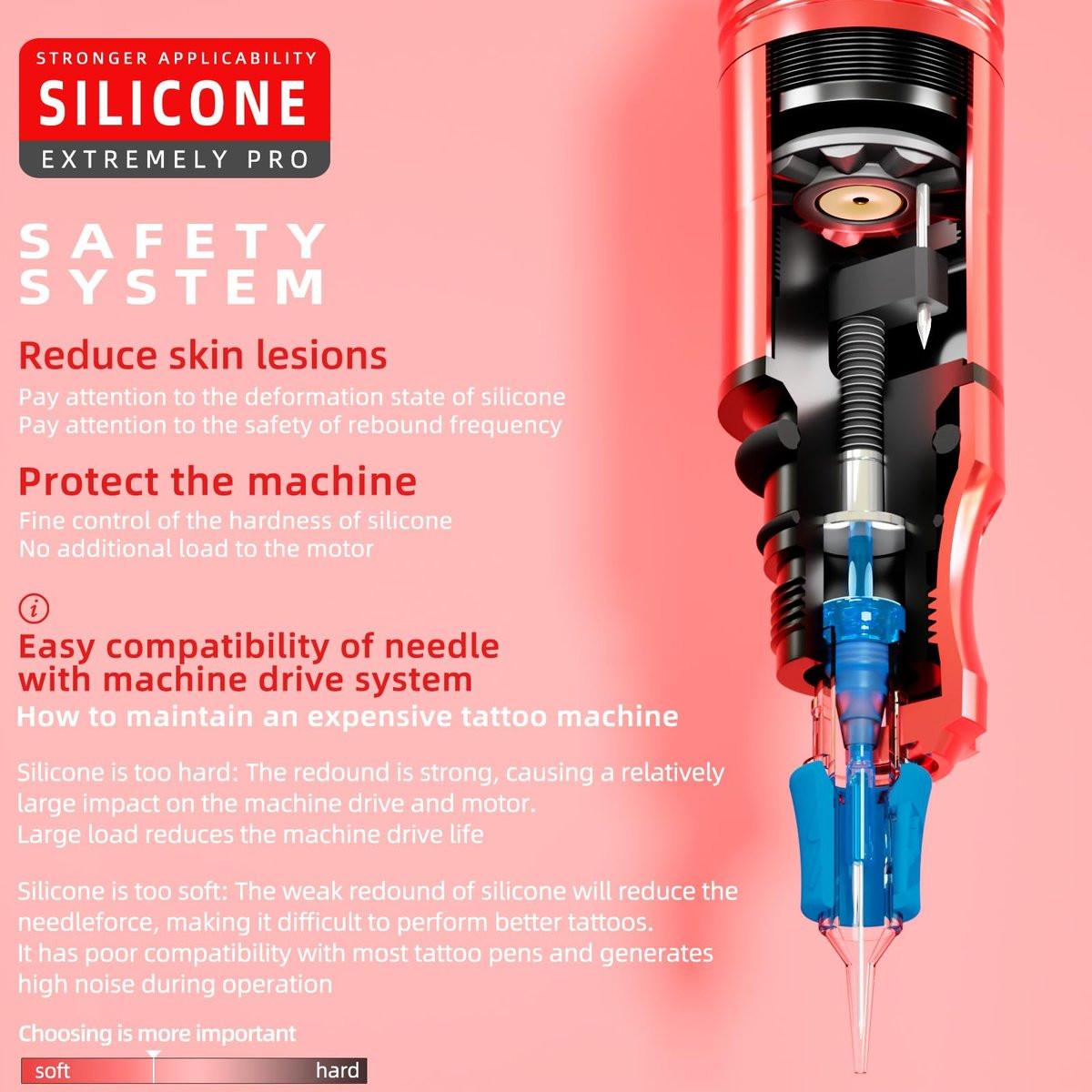 Poseidon Tattoo Gun Kit Kabelloses Maschinen-Set mit 7 Hublängen, 2x 2300mAh Akkus, 11 Tattoofarben, 20 Patronen – Ideal für Anfänger und Künstler