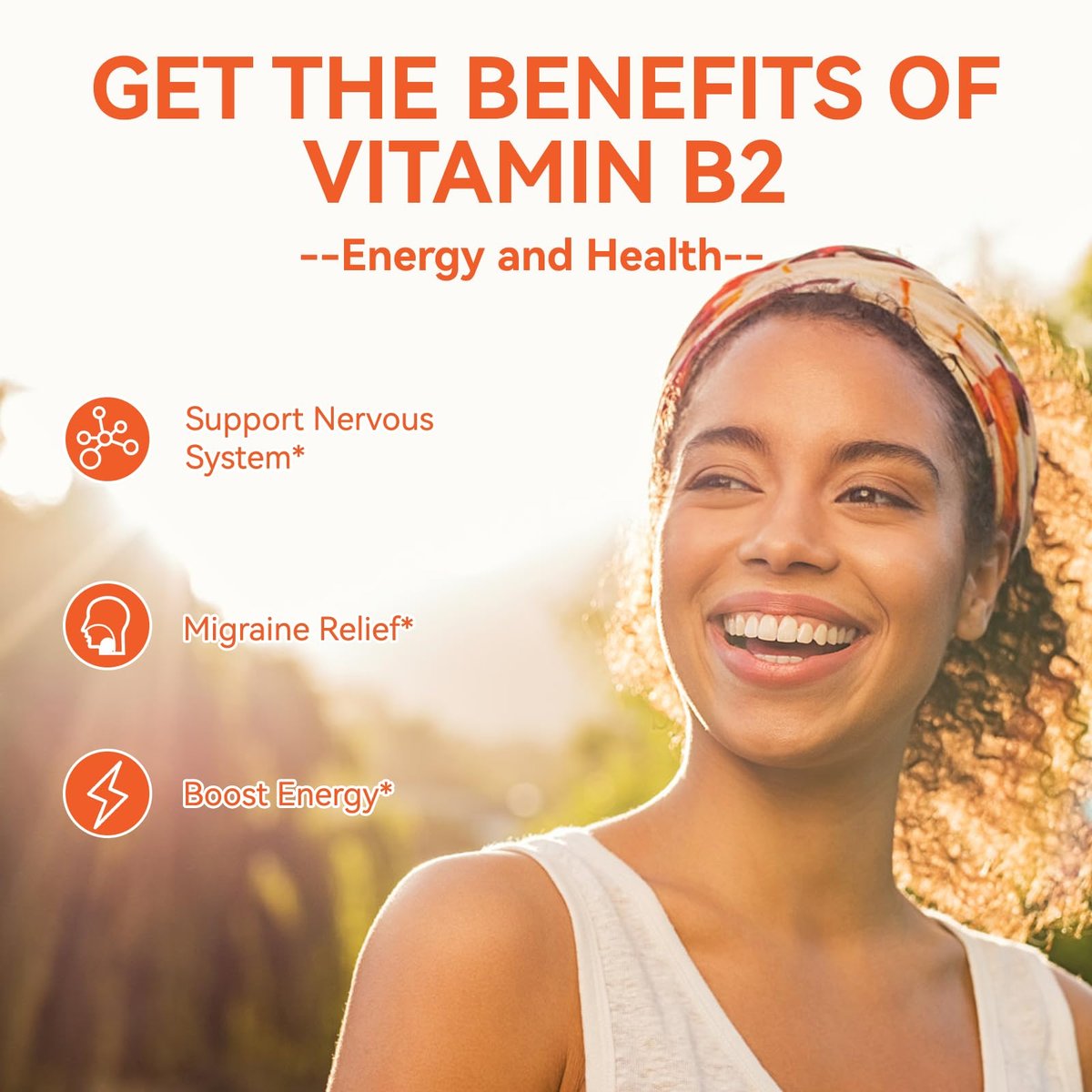 SmildeHeal Vitamin B2 Gummis mit Riboflavin 400 mg & Magnesium – Vegan, 60 Stück – Für Erwachsene zur Migräne Linderung und Unterstützung des Nervensystems