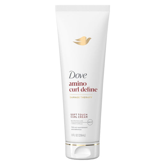 Dove Curl Cream Amino Curl für lockiges & krauses Haar – Bio-Protein Care + Amino-Komplex, 237 ml