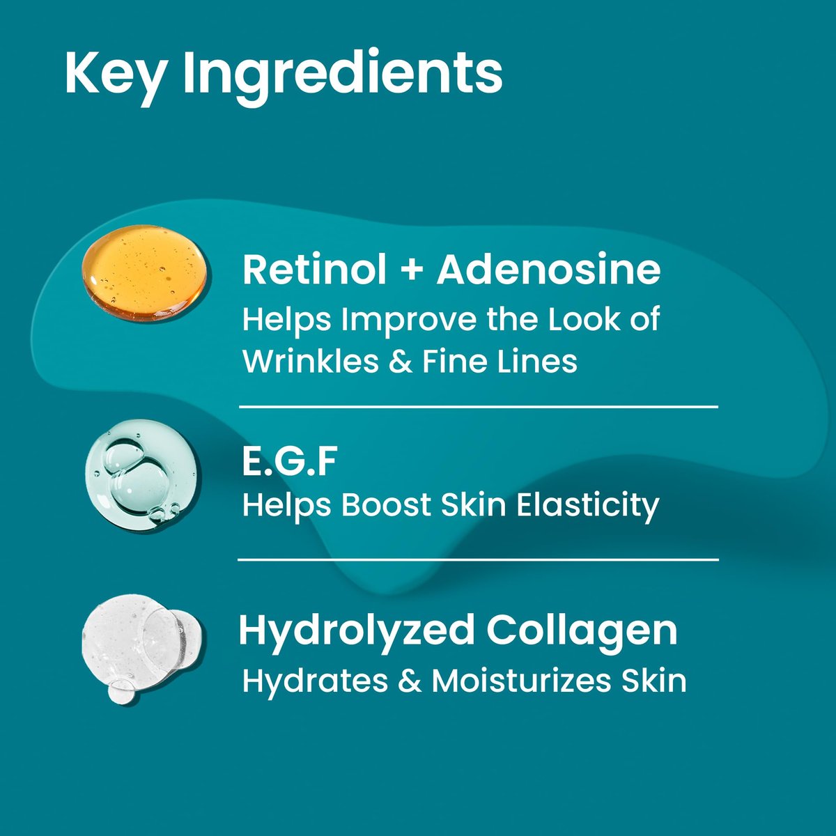 NURIVE Advanced Faltenpflaster 20 Stück – Smile Line, Stirnfalten, Frown Line – Unsichtbare Gesichtspflaster über Nacht mit Retinol & Kollagen (Groß (Stirn))