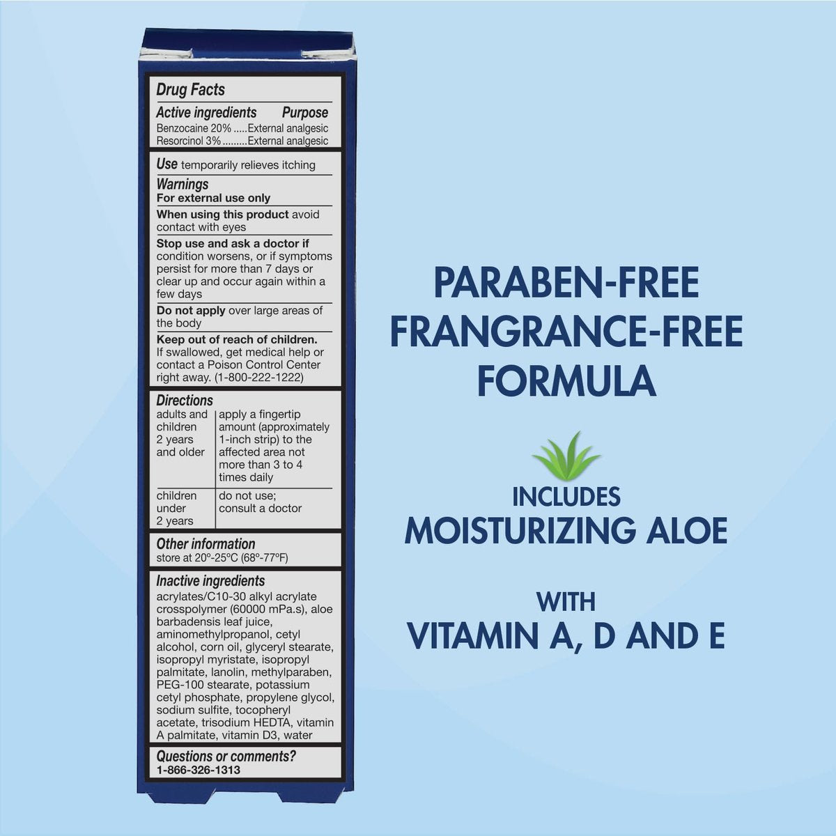 HealthWise Feminine Anti-Itch Creme | Beruhigende Linderung bei Juckreiz | Aloe, Vitamin A, D und E | Reizlinderung | Vagicaine | 28 g | Äußeres Analgetikum