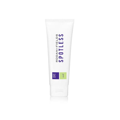 RODAN + FIELDS Spotless Daily Acne Wash – 125 ml | Sanfte Reinigung mit Benzoylperoxid gegen Pickel und Unreinheiten für Teenager und junge Erwachsene