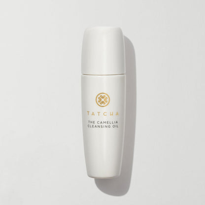 TATCHA The Camellia Cleansing Oil, Reisegröße | Mini 2-in-1 Make-up Entferner & Gesichtsreinigung – Entfernt Make-up, Sonnenschutz und überschüssiges Öl ohne Austrocknung | 50 ml / 1,7 fl. oz.