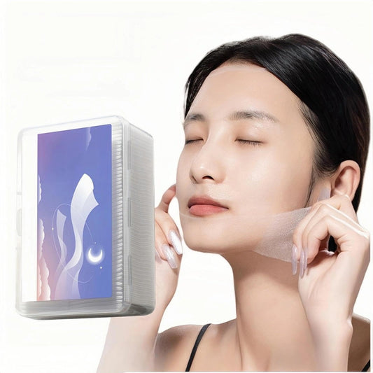 Dünne Wattepads für das Gesicht, Große hypoallergene Wattepads 200 Stück – Dehnbar und fusselfrei, ideal für Gesichtstoner, Make-up-Entferner und Gesichtsreinigung – für tägliche Kosmetik, Schönheit & Pflege