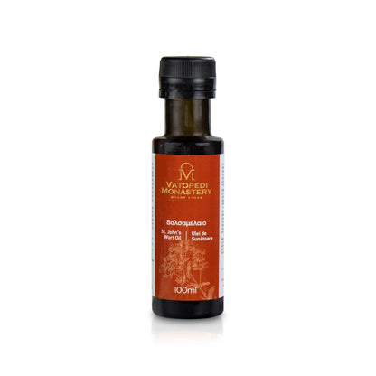 VATOPEDI MONASTERY Johanniskrautöl vom Berg Athos mit beruhigenden und pflegenden Eigenschaften - 100ml