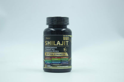 Uheco Shilajit Supplement – 19-in-1 Kapseln mit Seemoos, Ashwagandha, Tongkat Ali und Fulvinsäure – 90 Kapseln