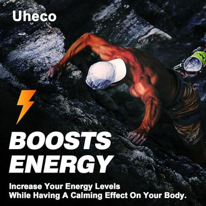 Uheco Shilajit Supplement – 19-in-1 Kapseln mit Seemoos, Ashwagandha, Tongkat Ali und Fulvinsäure – 90 Kapseln