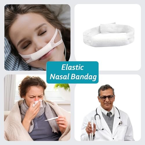 Elastischer Nasenverband, externer Nasenverband nach Nasenoperation, 10 Stück