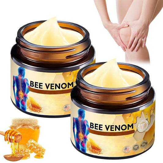 2er-Pack Bienenwachscreme – Feuchtigkeitsspendende Pflege für Rücken, Nacken, Hände und Knie