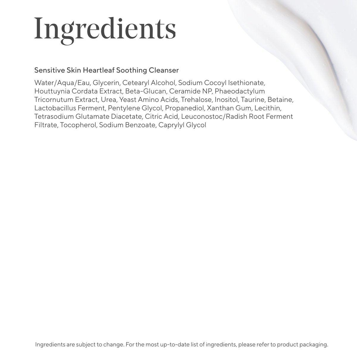 Murad Heartleaf Soothing Cleanser – Sanfte Gesichtsreinigung mit fermentiertem Heartleaf, Beta-Glucan, Ceramiden und Mikroalgen zur Reduzierung von Rötungen und Beruhigung empfindlicher und zu Ekzemen neigender Haut – 150 ml