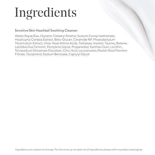 Murad Heartleaf Soothing Cleanser – Sanfte Gesichtsreinigung mit fermentiertem Heartleaf, Beta-Glucan, Ceramiden und Mikroalgen zur Reduzierung von Rötungen und Beruhigung empfindlicher und zu Ekzemen neigender Haut – 150 ml