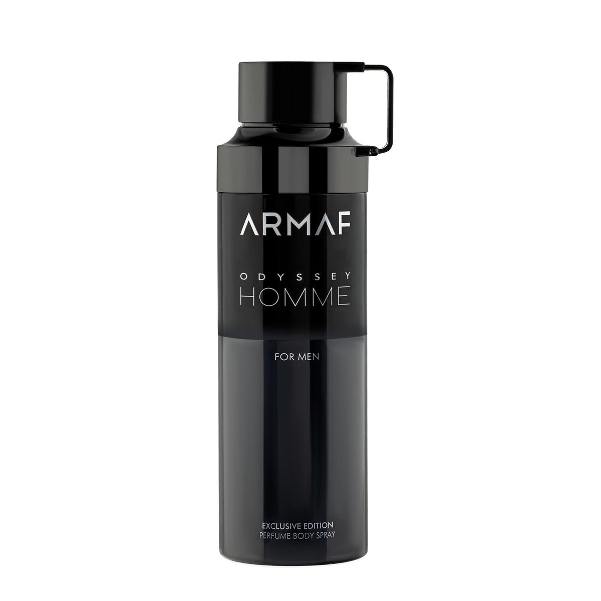 Armaf Odyssey Homme Black Body Spray für Männer – 200 ml (6,8 oz) – Langanhaltender Duft