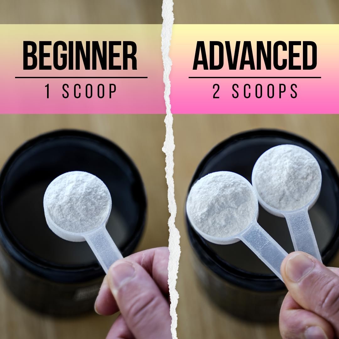 ALPHA LION Core Pre Workout mit Kreatin für Leistung, Beta-Alanin für Muskeln, L-Citrullin für Pump & Tri-Source Koffein für anhaltende Energie (30 Portionen, King Lemonade Geschmack)