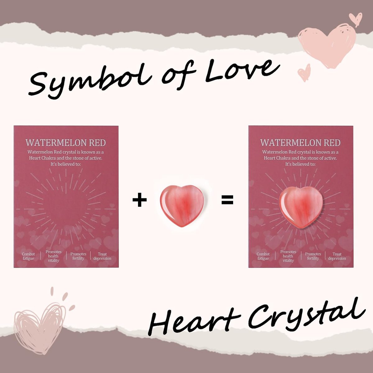DUQGUHO 1 Zoll Herz Kristalle und Heilsteine Reiki Edelsteine Heilende Kristalle Amethyst Kristall Herz Set Rosenquarz Herzförmige Kristalle Bulk Polierte Edelsteine Spirituelle Geschenke für Frauen 12 Stück
