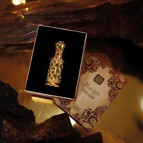 NASEEM Oud Safi Eau De Parfum Öl 6ml – Unisex Arabischer Attar mit feinem Agarholz, Lavendel, würzigen und blumigen Noten – Premium Parfüm für Männer & Frauen, ideal für den Alltag und besondere Anlässe