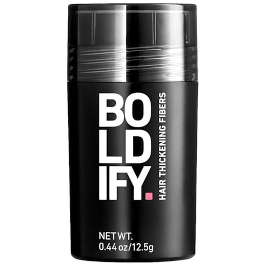 BOLDIFY Haarfasern (12,5 g) – Dunkelblond – Füllt dünner werdendes und feines Haar für sofort volleres, dichteres Aussehen – 14 Farbtöne für Frauen & Männer
