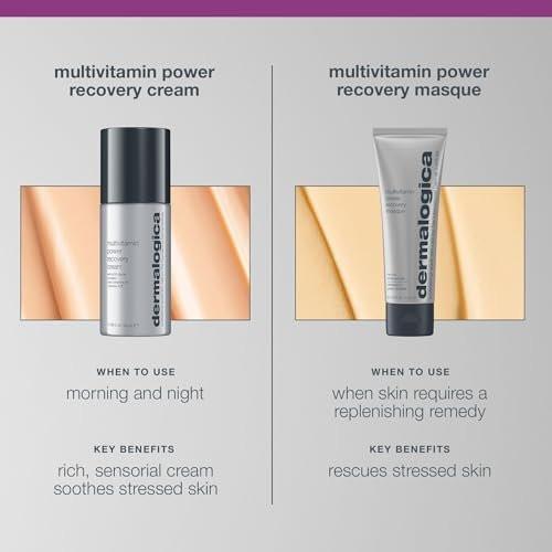 Dermalogica MultiVitamin Power Recovery Face Cream – Feuchtigkeitsspendende Gesichtscreme mit Antioxidantien gegen Hautalterung, 50 ml