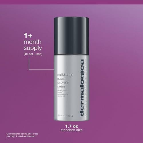 Dermalogica MultiVitamin Power Recovery Face Cream – Feuchtigkeitsspendende Gesichtscreme mit Antioxidantien gegen Hautalterung, 50 ml