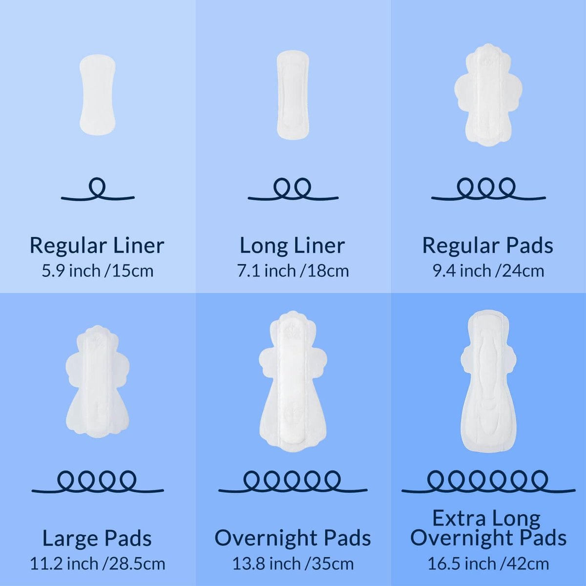 100 % Bio-Baumwoll-Binden für die Nacht, ultradünn, extra starke Menstruationsbinden mit Flügeln, für starken Schutz, Größe 5, 12 Stück