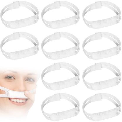 Nasenverband 10 Stück – Elastische Nasenbandagen für postoperative Versorgung & Septum-Erholung