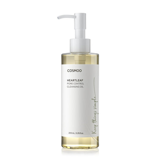COSMOO Deep Cleansing Oil – Sanftes Reinigungsöl für alle Hauttypen, Porenverfeinerung, Make-up-Entfernung, 200 ml