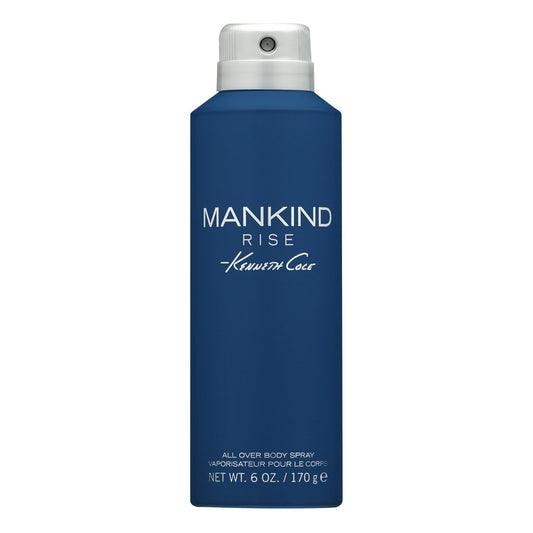 Kenneth Cole Mankind Rise Body Spray für Herren – holzig-erdiger Duft mit Eukalyptus, Ingwer und Sandelholz, 177 ml