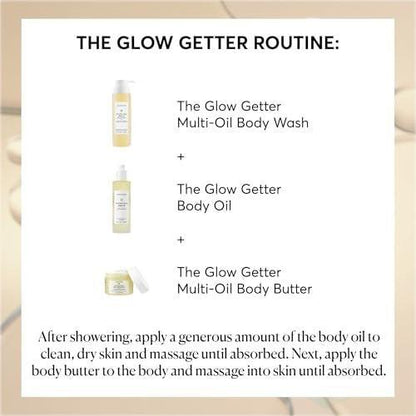 Naturium The Glow Getter Körperöl – Mehrfachöl für intensive Pflege, feuchtigkeitsspendend & nährend, vegan & tierversuchsfrei, 100 ml