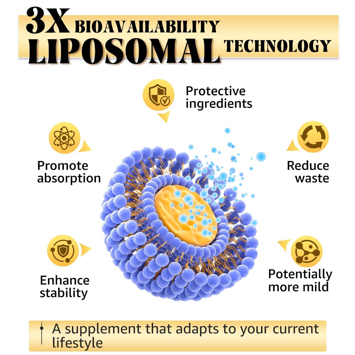 LSOIUX Berberin-Komplex mit Ceylon-Zimt – Liposomales Berberin für den Stoffwechsel, 600 mg, 120 Kapseln, Vegan, Non-GMO