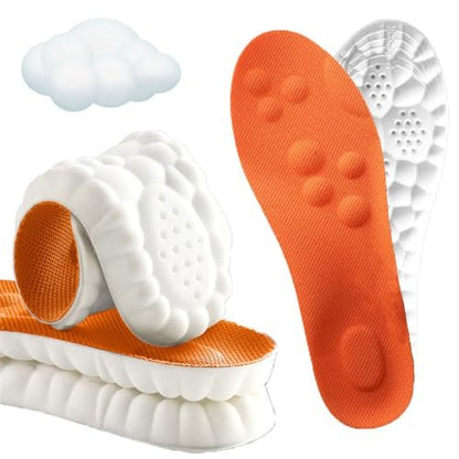 Wolkenartige Einlegesohlen für Damen und Herren mit Fußgewölbestütze und Memory-Schaum (US-Damen 5-8.5)