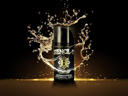 Bishop Tattoo Supply Stencil-It Stencil Gel – Tattoo Transfer Gel für professionelle Tätowierer, 3,3 Unzen, Hergestellt in USA