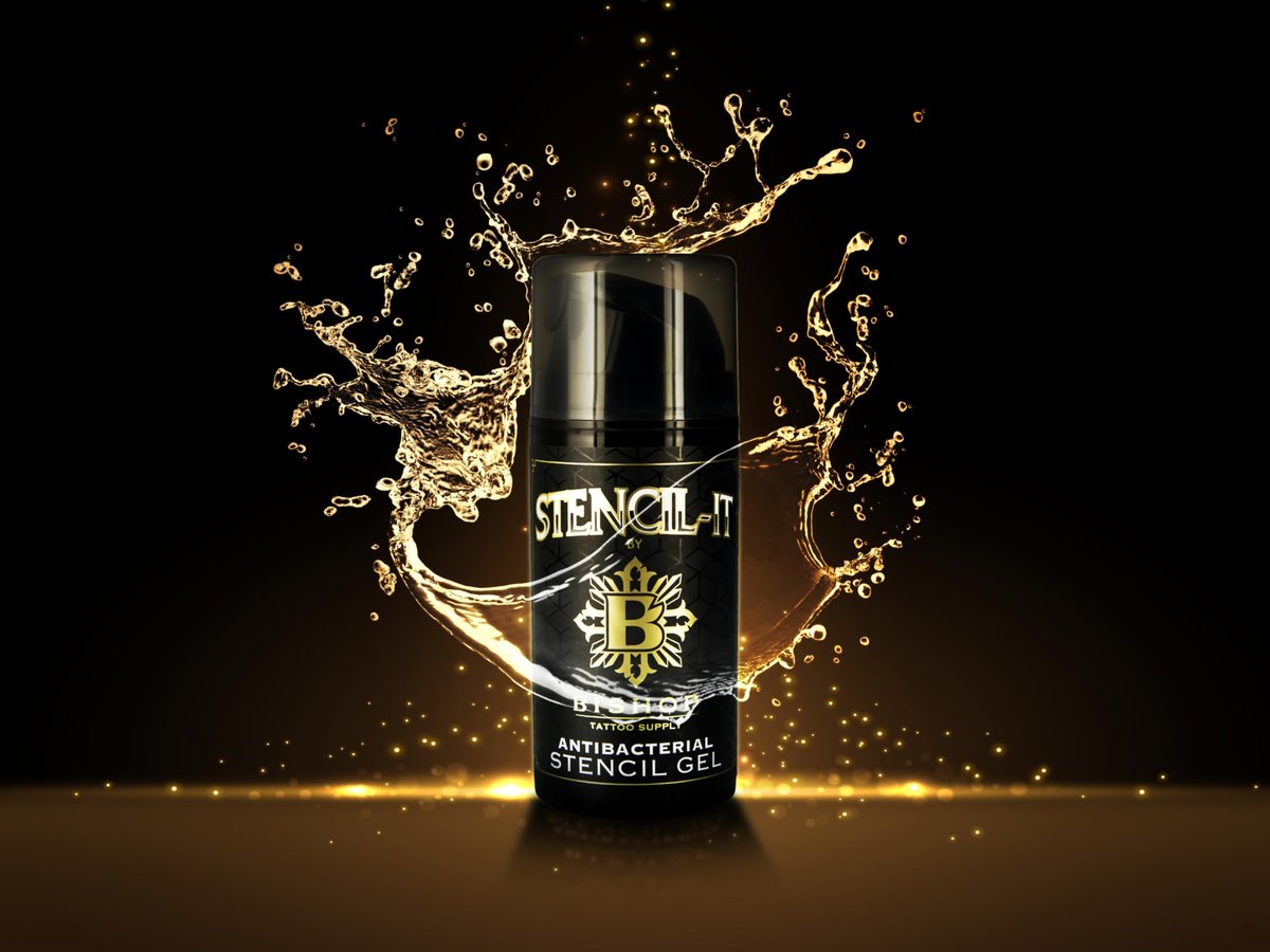 Bishop Tattoo Supply Stencil-It Stencil Gel – Tattoo Transfer Gel für professionelle Tätowierer, 3,3 Unzen, Hergestellt in USA