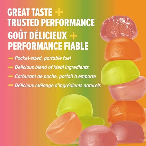 Honey Stinger Organic Citrus Splash Energy Chews – Glutenfrei & Koffeinfrei, für Sport & Performance, 21,6 Unzen (12er-Pack)