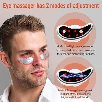 Revita Eyes Rote-Licht-Therapie Augenpads – Tragbare Unteraugen-Massagepads zur Reduzierung von Augenringen und Tränensäcken